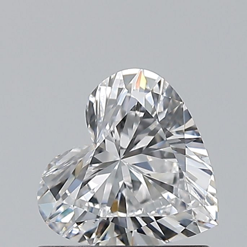 0.7 carat D-VVS1 Natūralus Heart Deimantas (1)