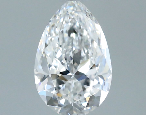 0.5 carat D-VS1 Natūralus Pear Deimantas (1)