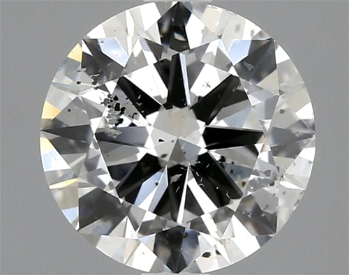 1.5 carat E-SI2 GD cut Natūralus Round Deimantas (1)