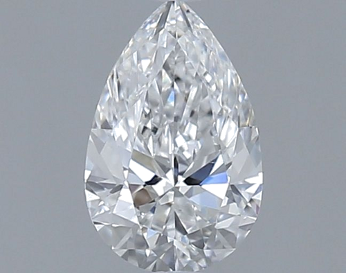 0.4 carat E-VS2 Natūralus Pear Deimantas (1)