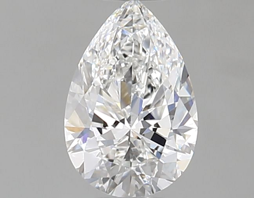 0.5 carat G-VVS1 Natūralus Pear Deimantas (1)