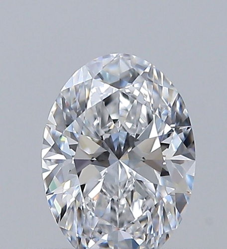 0.41 carat D-VS1 Natūralus Oval Deimantas (1)