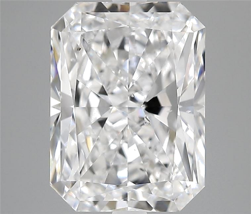 5.01 carat D-SI1 Natūralus Radiant Deimantas (1)