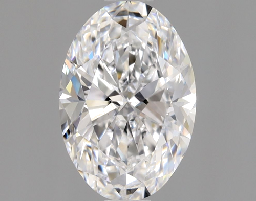 1.0 carat D-VS2 Natūralus Oval Deimantas (1)