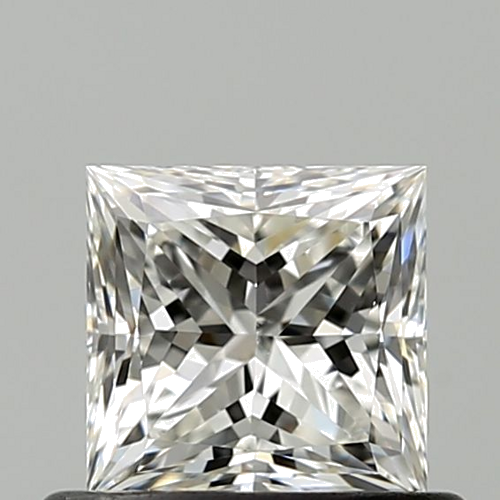 0.61 carat G-VS1 Natūralus Princess Deimantas (1)