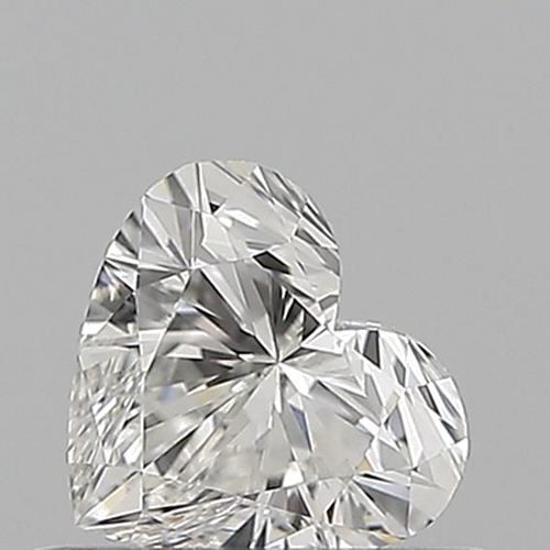 0.54 carat G-VVS1 Natūralus Heart Deimantas (1)