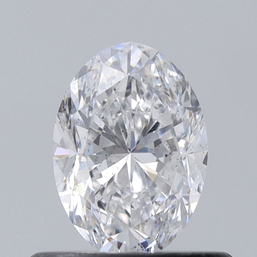 0.5 carat D-SI1 Natūralus Oval Deimantas (1)