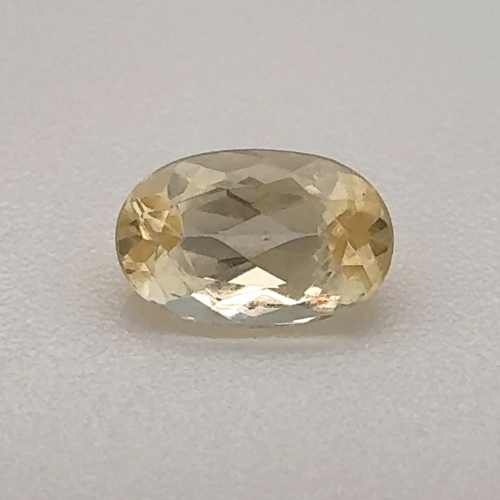 0.63 carat YELLOW Oval Topaz (1)