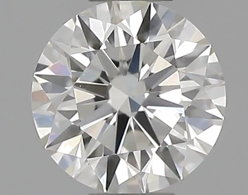 0.32 carat I-VS1 Excellent cut Natūralus Round Deimantas (1)