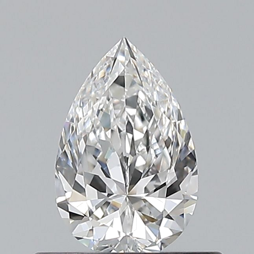 0.5 carat E-VVS2 Natūralus Pear Deimantas (1)
