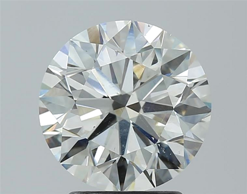 2.57 carat J-SI1 Excellent cut Natūralus Round Deimantas (1)