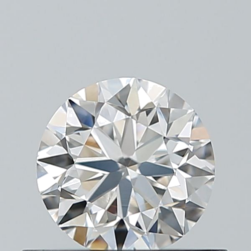 0.52 carat F-VVS1 Very Good cut Natūralus Round Deimantas (1)