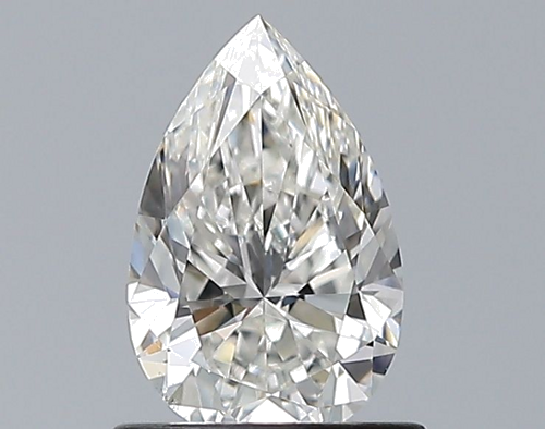 0.8 carat G-VS2 Natūralus Pear Deimantas (1)