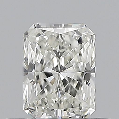 0.5 carat H-VS2 Natūralus Radiant Deimantas (1)