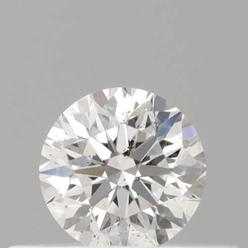0.31 carat D-SI2 Very Good cut Natūralus Round Deimantas (1)
