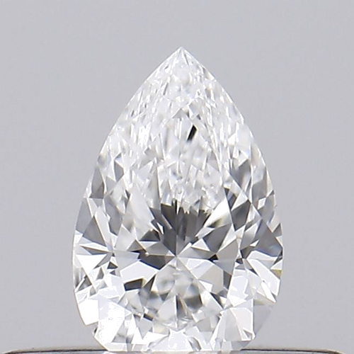 0.17 carat E-VVS2 Natūralus Pear Deimantas (1)