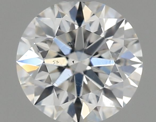 0.35 carat F-SI1 Excellent cut Natūralus Round Deimantas (1)