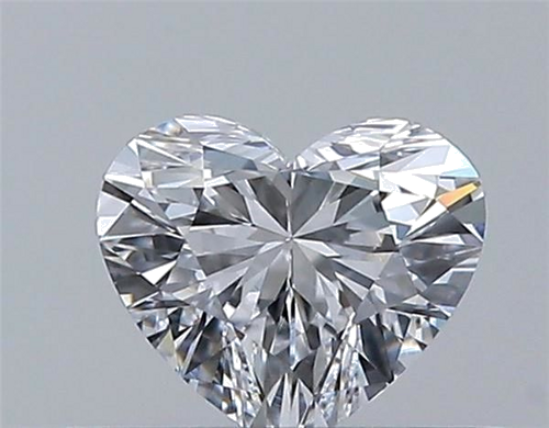 0.31 carat D-VVS2 Natūralus Heart Deimantas (1)