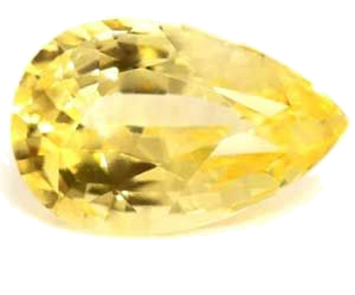 1.51 carat YELLOW Pear Safyras (1)