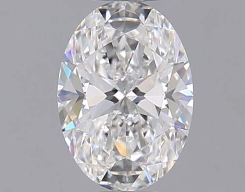 0.54 carat F-VVS2 Natūralus Oval Deimantas (1)