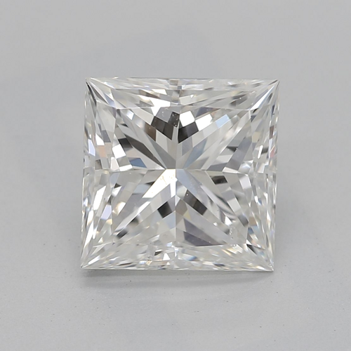 2.0 carat H-SI2 Natūralus Princess Deimantas (1)