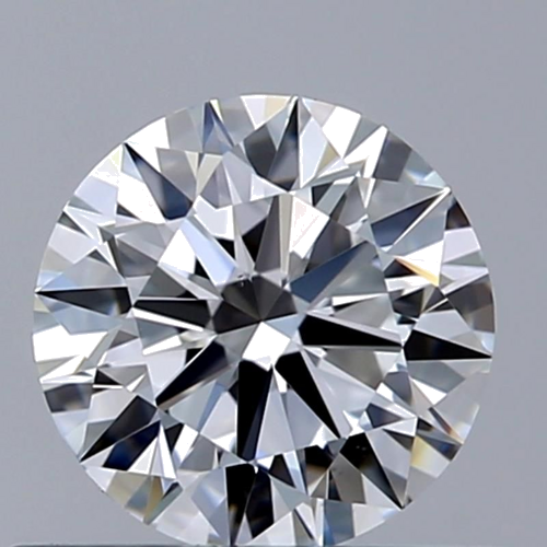0.53 carat F-VS2 Excellent cut Natūralus Round Deimantas (1)