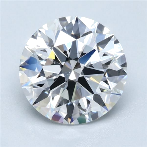 1.54 carat E-VS2 Excellent cut Natūralus Round Deimantas (1)