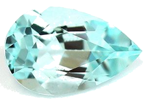 0.41 carat GREEN Pear Tourmaline (1)