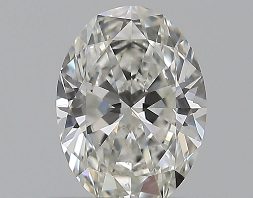 0.51 carat H-SI1 Natūralus Oval Deimantas (1)
