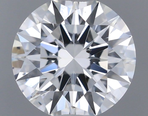 0.57 carat F-SI1 Excellent cut Natūralus Round Deimantas (1)