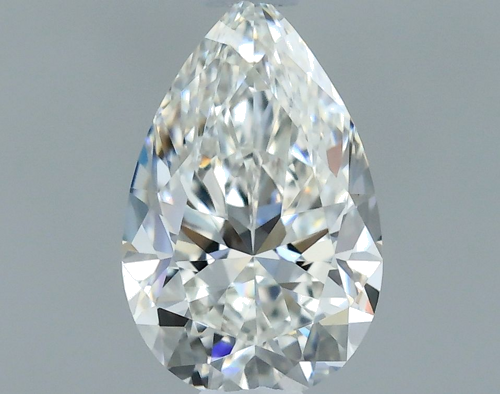0.32 carat G-VVS2 Natūralus Pear Deimantas (1)