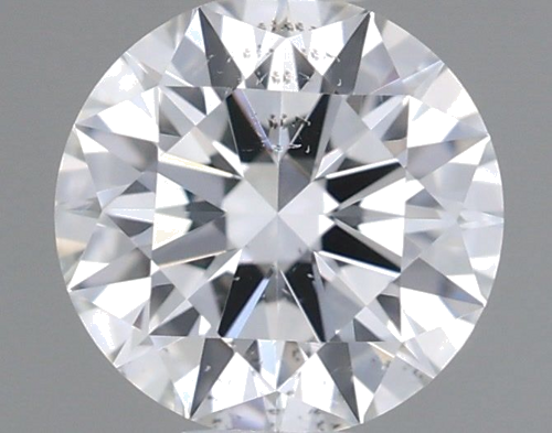0.48 carat F-SI2 Excellent cut Natūralus Round Deimantas (1)