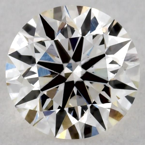 0.42 carat I-VVS2 Excellent cut Natūralus Round Deimantas (1)