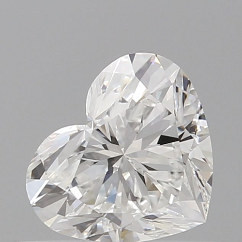 0.52 carat F-VS1 Natūralus Heart Deimantas (1)