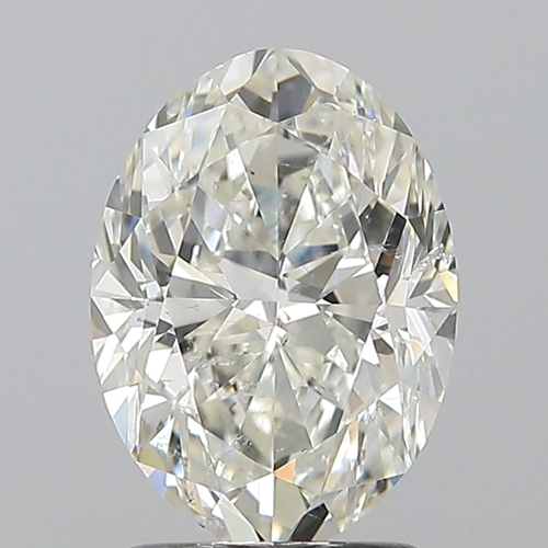 2.01 carat J-SI2 Natūralus Oval Deimantas (1)