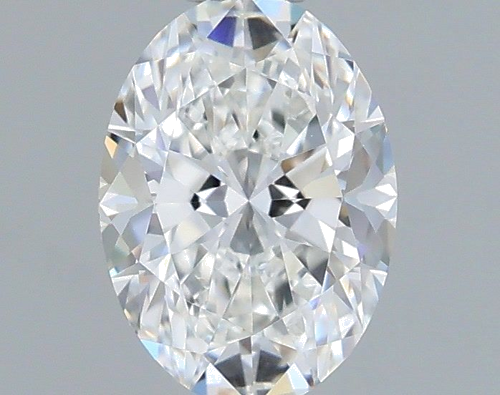 0.6 carat F-VVS1 Natūralus Oval Deimantas (1)