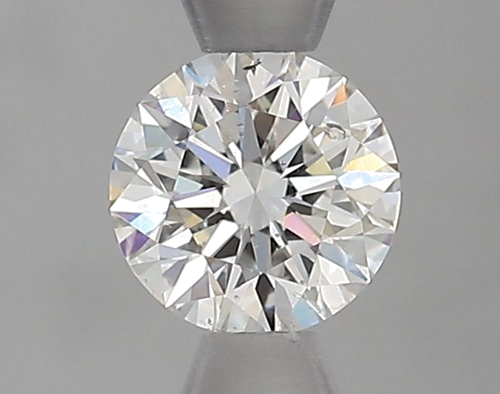 0.58 carat F-SI2 Excellent cut Natūralus Round Deimantas (1)