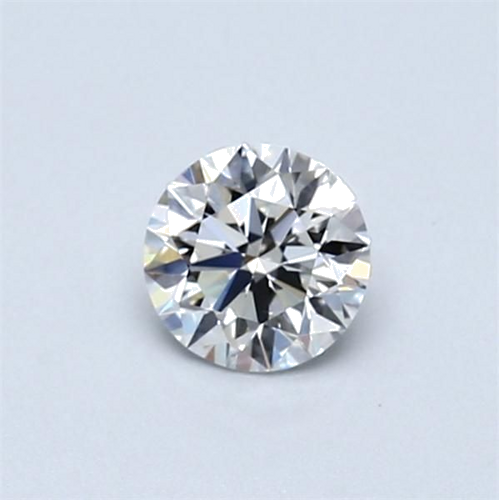 0.4 carat F-IF Excellent cut Natūralus Round Deimantas (1)