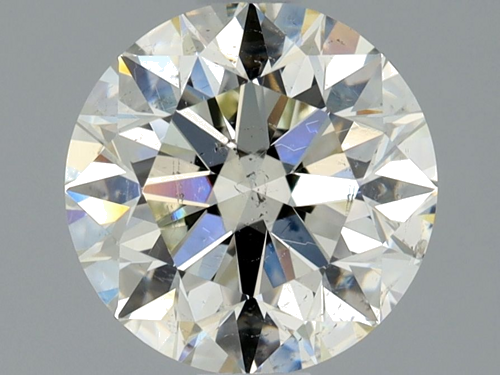 1.51 carat K-SI1 Excellent cut Natūralus Round Deimantas (1)