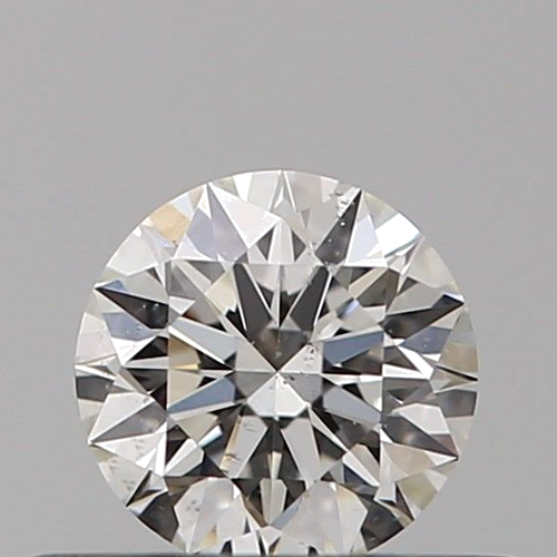 0.32 carat G-SI2 Excellent cut Natūralus Round Deimantas (1)