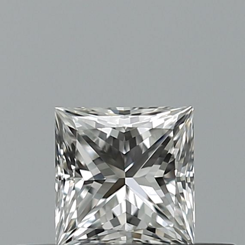 0.3 carat F-IF Natūralus Princess Deimantas (1)