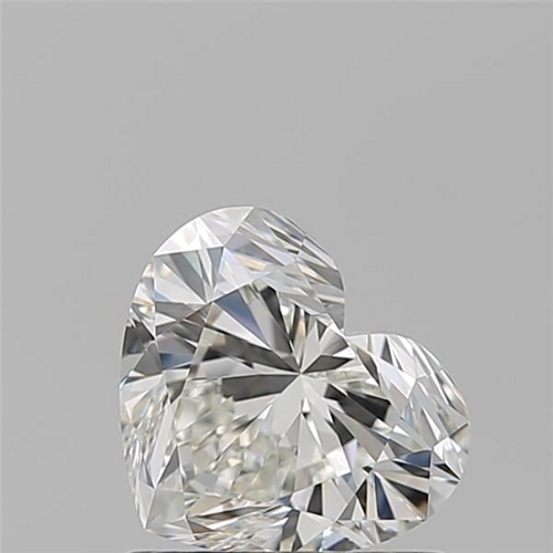 1.01 carat I-VVS2 Natūralus Heart Deimantas (1)