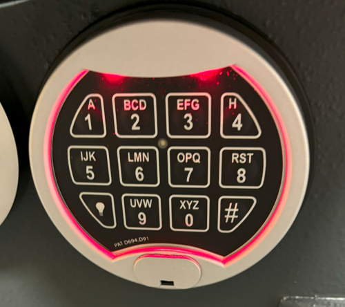 Uguns un ielaušanās drošs seifs Griffon CL II.50.E (110 kg) (5)