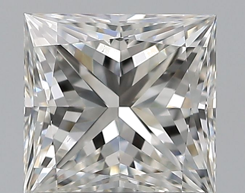 0.81 carat H-VS2 Natūralus Princess Deimantas (1)