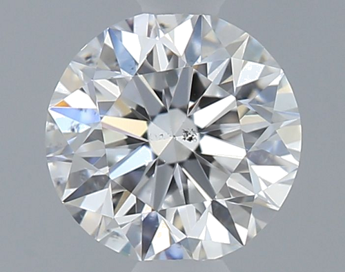 0.45 carat D-SI1 Very Good cut Natūralus Round Deimantas (1)