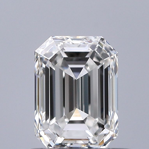 0.7 carat F-VVS1 Natūralus Emerald Deimantas (1)