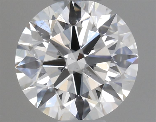 0.4 carat F-SI2 Excellent cut Natūralus Round Deimantas (1)