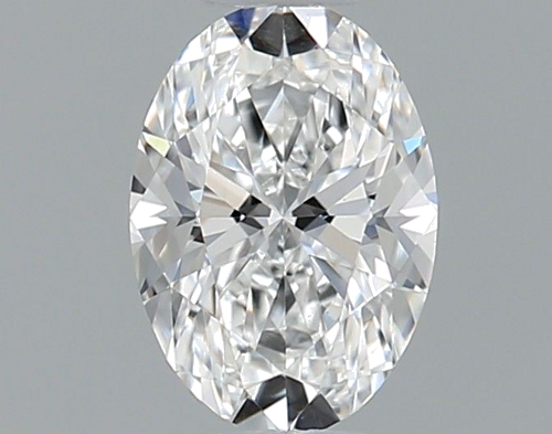 0.45 carat F-VS2 Natūralus Oval Deimantas (1)