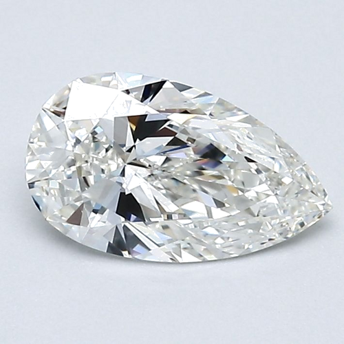 0.91 carat I-IF Natūralus Pear Deimantas (1)