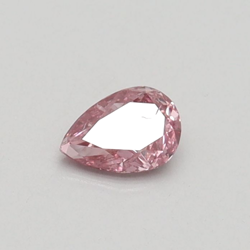 0.21 carat Fancy Intense Purplish Pink-SI2 Natūralus Pear Deimantas (1)